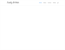 Tablet Screenshot of freddydeanda.com